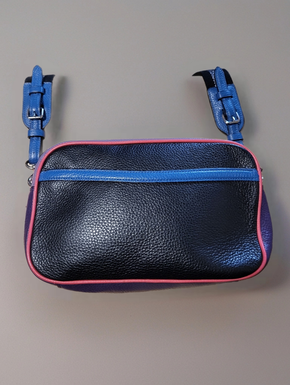 COACH Colorblock JESS Bag. Black, Blue.  Pink , And Purple. - Picture 9 of 11